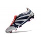 adidas Predator Elite Tongue FG Argent Mét Noir Rouge