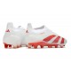 Chaussure adidas Predator Elite Laceless FG Blanc Rouge
