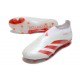 Chaussure adidas Predator Elite Laceless FG Blanc Rouge