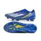 Chaussure adidas X Crazyfast Messi.1 FG Bleu Lucide Eclat de Bleu Blanc
