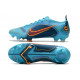 Nike Mercurial Vapor XIV Elite FG Bleu Chlorine Orange Laser Marina