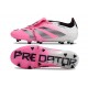 adidas Predator Elite Tongue FG Rose Blanc Noir