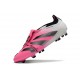 adidas Predator Elite Tongue FG Rose Blanc Noir