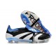 adidas Predator Elite Tongue FG Noir Blanc Bleu