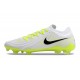 Nike Phantom GX2 Elite FG Blanc Jaune Noir