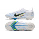 Nouvelle Nike Mercurial Vapor XIV Elite FG Ballon Gris Bleu Foncé