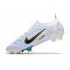 Nouvelle Nike Mercurial Vapor XIV Elite FG Ballon Gris Bleu Foncé