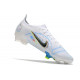 Nouvelle Nike Mercurial Vapor XIV Elite FG Ballon Gris Bleu Foncé