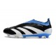 Chaussure adidas Predator Elite Laceless FG Noir Blanc Bleu