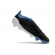 Chaussure adidas Predator Elite Laceless FG Noir Blanc Bleu