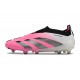Chaussure adidas Predator Elite Laceless FG Rose Blanc Bleu