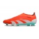 Chaussure adidas Predator Elite Laceless FG Rouge Blanc Bleu