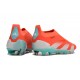 Chaussure adidas Predator Elite Laceless FG Rouge Blanc Bleu