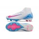 Nike Air Zoom Mercurial Superfly 10 Elite FG Blanc Rose Bleu