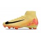 Nike Air Zoom Mercurial Superfly 10 Elite FG Jaune Noir Rose