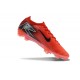 Chaussure Nike Mercurial Vapor 16 Elite FG Rouge Noir