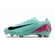 Chaussure Nike Mercurial Vapor 16 Elite FG Cyan Noir Rose