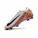 Chaussure Nike Mercurial Vapor 16 Elite FG Blanc Noir Orange