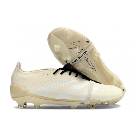 Chaussure adidas Predator Elite FT FG Beige Noir
