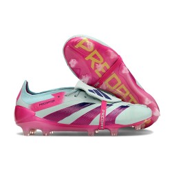 adidas Predator Elite FT FG Bleu Très Pâle Rose Lucide Jaune Semi Solaire