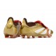 Chaussure adidas Predator Elite FT FG Or Blanc Rouge
