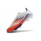 Crampons de Football adidas F50+ Elite FG Advancement - Blanc Rouge Bleu