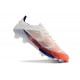 Crampons de Football adidas F50+ Elite FG Advancement - Blanc Rouge Bleu