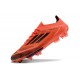 Crampons adidas F50+ Elite FG Turbo Noir Aurore Platin Métallique