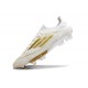 Crampons de Football adidas F50+ Elite FG Day Spark - Blanc Doré