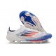 Crampons Football adidas F50+ Elite FG Advancement - Blanc Bleu Rouge 