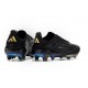 Crampons de Football adidas F50+ Elite FG Dark Spark - Noir Argenté Doré