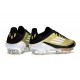 Crampons de Football adidas F50+ Elite FG Doré Noir Blanc 