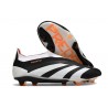 Chaussure adidas Predator Elite Laceless FG Noir Blanc
