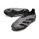 Chaussure adidas Predator Elite Laceless FG Carbone Noir