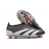 Chaussure adidas Predator Elite Laceless FG Noir Blanc