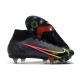 Nike Mercurial Superfly 8 Elite SG AC Black x Prism - Noir Jaune Rouge