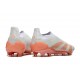 Chaussure adidas Predator Elite Laceless FG Bleu Très Pâle Orange