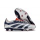 Crampon adidas Predator Elite FG Argent Noir Bleu