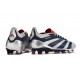 Crampon adidas Predator Elite FG Argent Noir Bleu