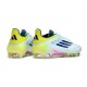 Chaussures adidas F50 Elite FG Bleu Noir Jaune