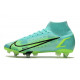 Nike Mercurial Superfly VIII Elite SG Anti-Clog Dynamique Vert Citron