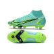 Nike Mercurial Superfly VIII Elite SG Anti-Clog Dynamique Vert Citron