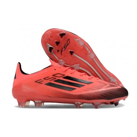Chaussures adidas F50 Elite FG Rouge Noir