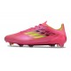 Chaussures adidas F50 Elite FG Rose Jaune