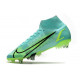 Nike Mercurial Superfly VIII Elite SG Anti-Clog Dynamique Vert Citron