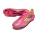 Chaussures adidas F50 Elite FG Rose Jaune