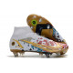 Nike Mercurial Superfly VIII Elite SG Anti-Clog Ronaldo Blanc Rouge Or