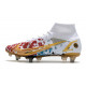 Nike Mercurial Superfly VIII Elite SG Anti-Clog Ronaldo Blanc Rouge Or