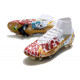 Nike Mercurial Superfly VIII Elite SG Anti-Clog Ronaldo Blanc Rouge Or