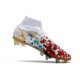Nike Mercurial Superfly VIII Elite SG Anti-Clog Ronaldo Blanc Rouge Or